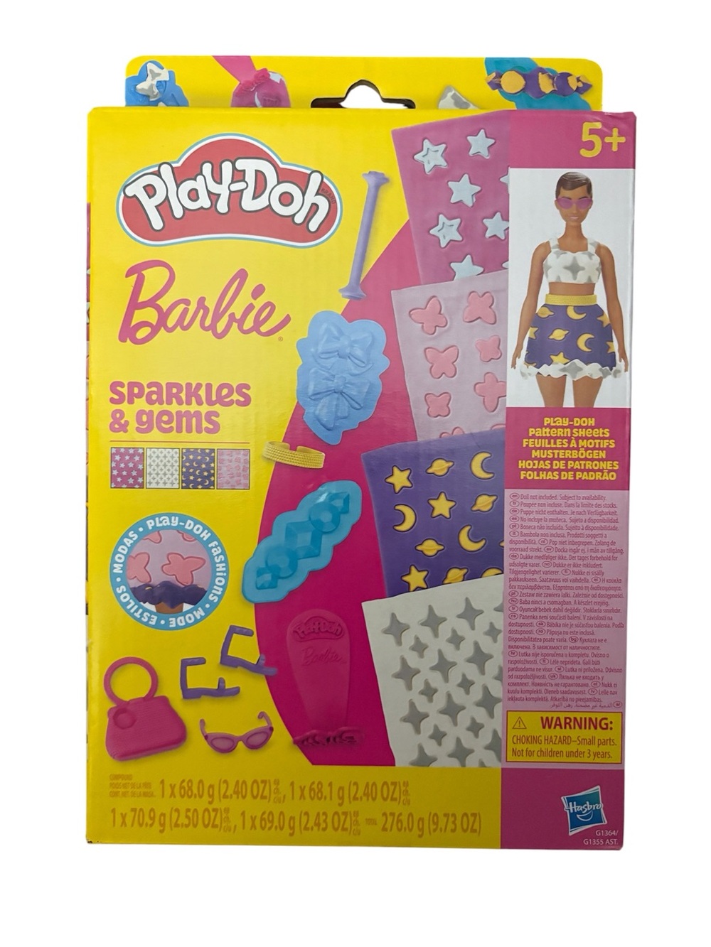 Play-Doh Barbie Sparkles & Gems Molds Set